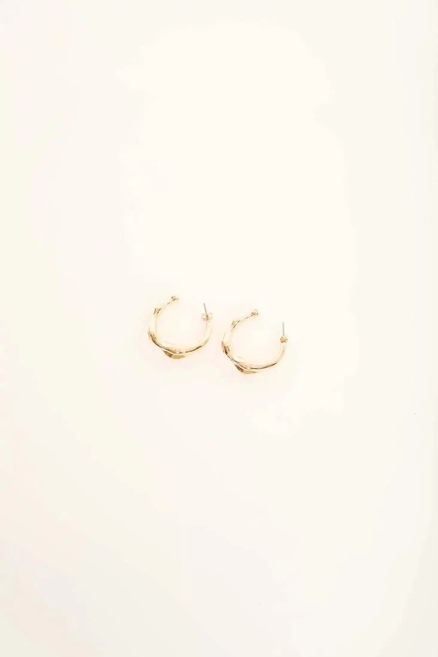 Twisted Hoop Earrings