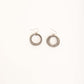 Textured Multi-Hoop Dangle Earrings