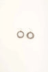 Textured Multi-Hoop Dangle Earrings