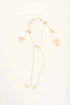 Floral Pendants Drawstring Necklace