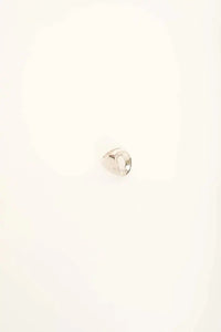 Sculpted Irregular Hollow Statement Ring