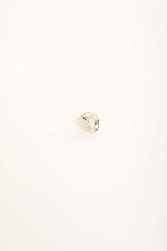 Sculpted Irregular Hollow Statement Ring