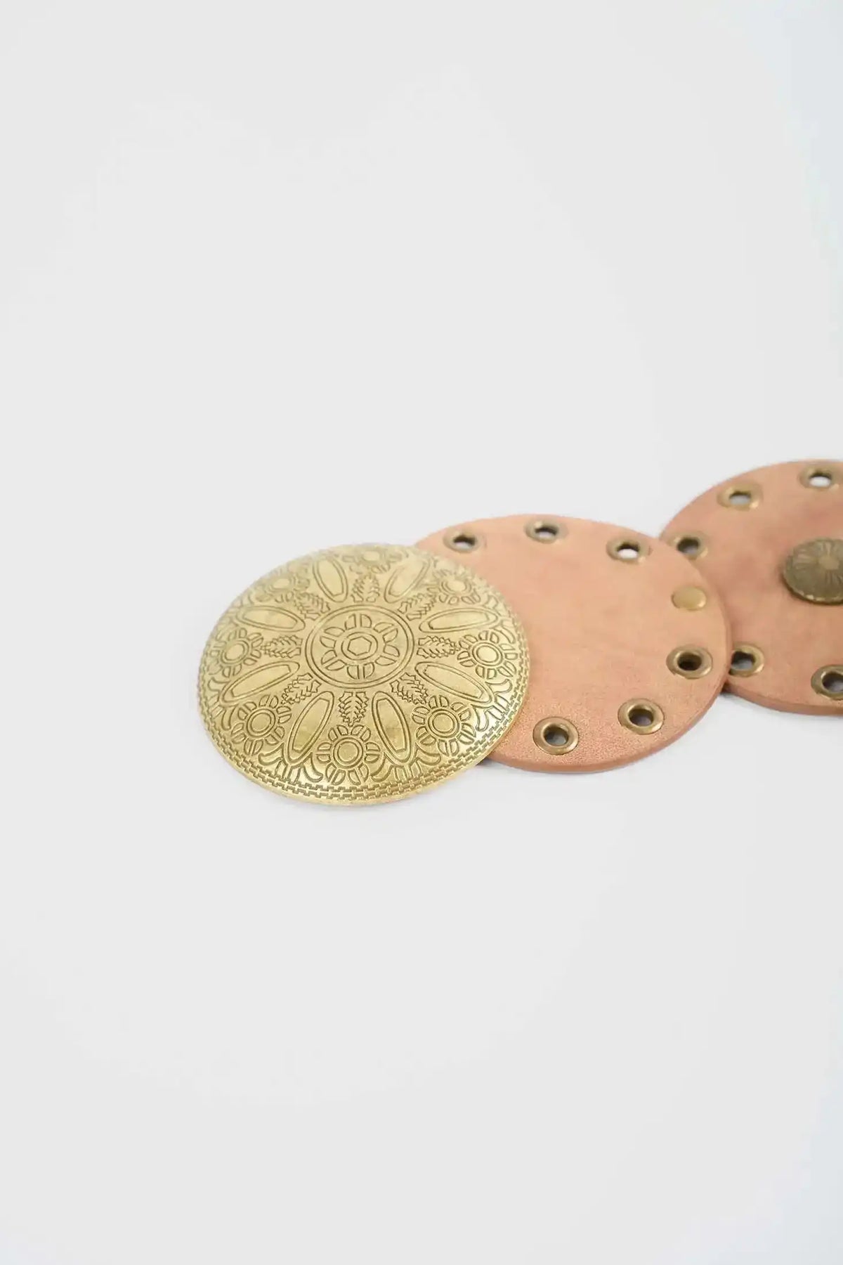 Vintage Medallion Circle Belt