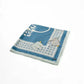 Square Printed Satin Scarf