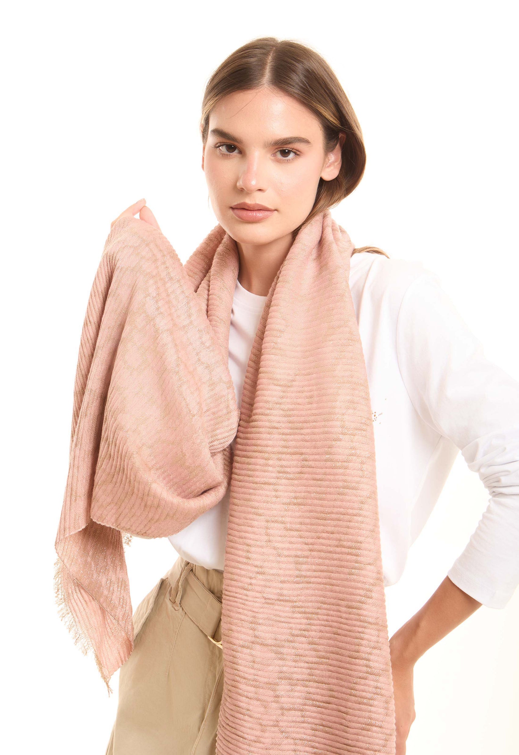 Leopard Pattern Soft Textured Scarf