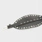 Wide Oval Bold Grommet-Accent Statement Belt