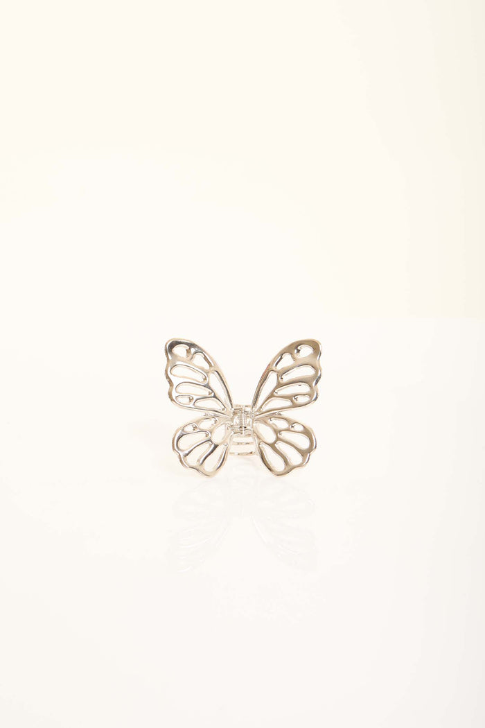 Butterfly Shaped Metal Hair Clip