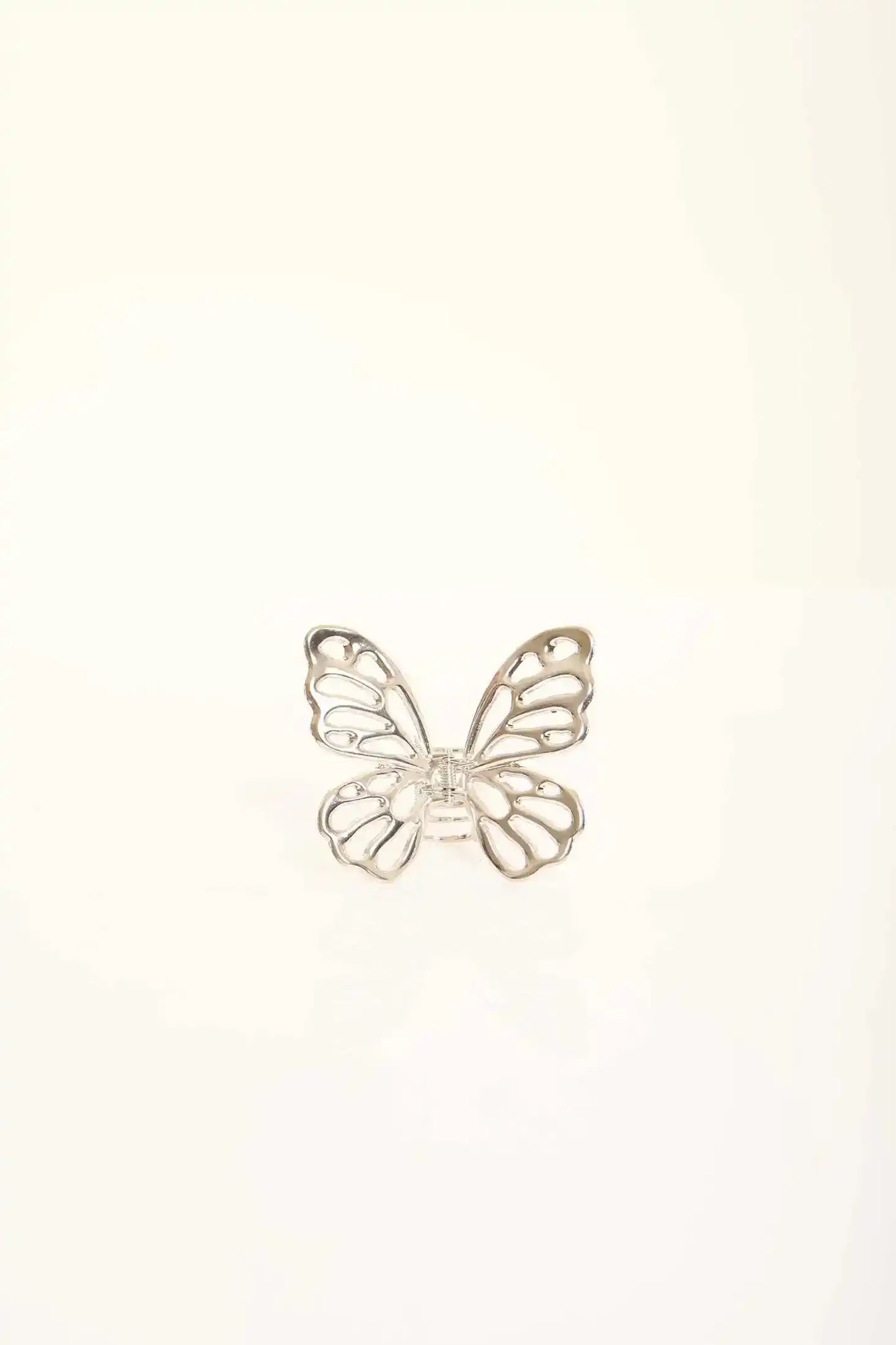 Butterfly Shaped Metal Hair Clip