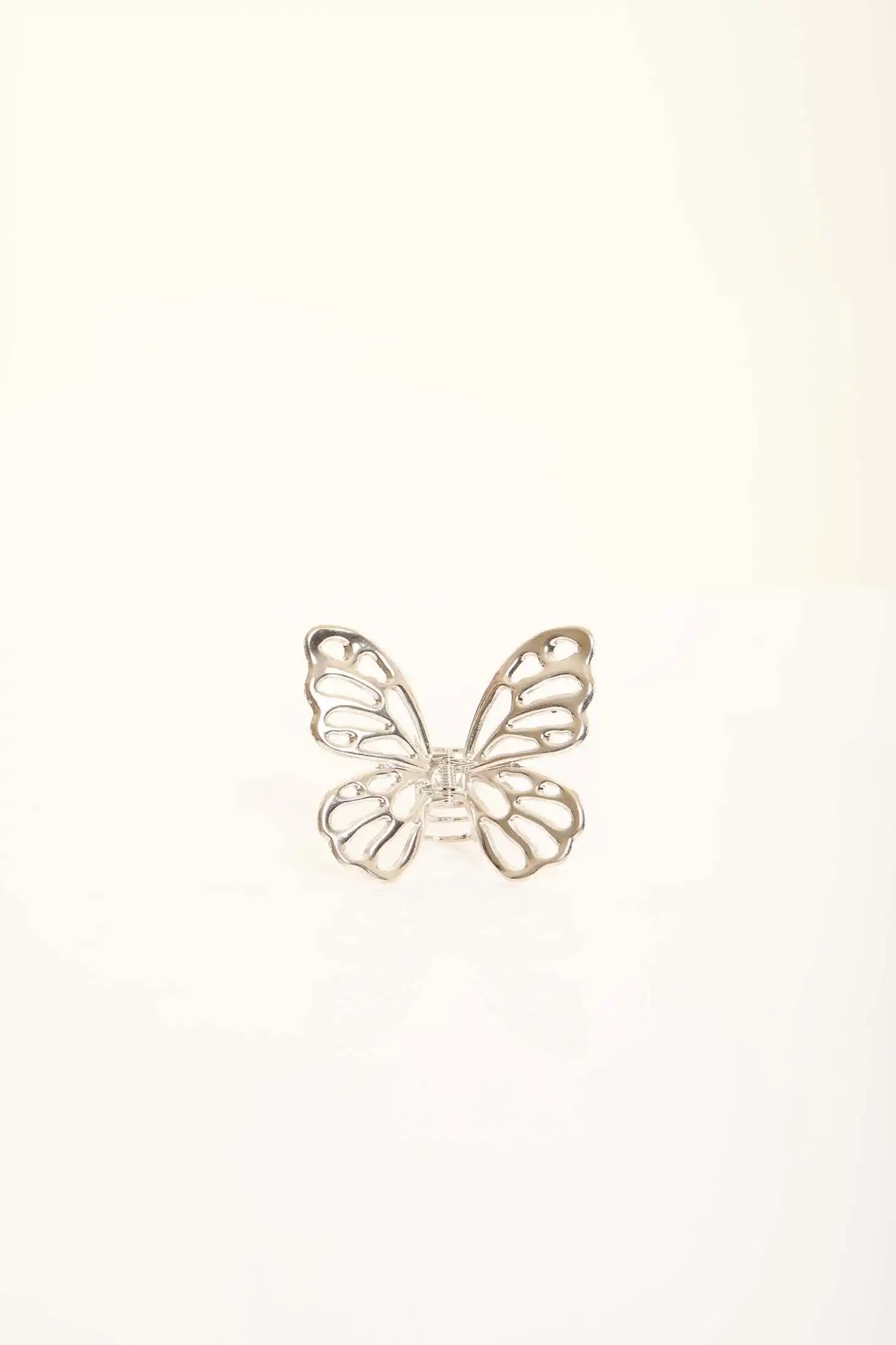 Butterfly Shaped Metal Hair Clip