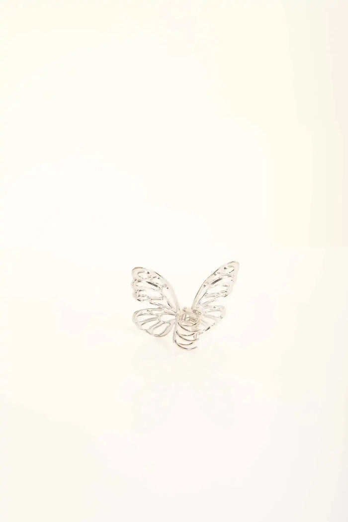 Butterfly Shaped Metal Hair Clip