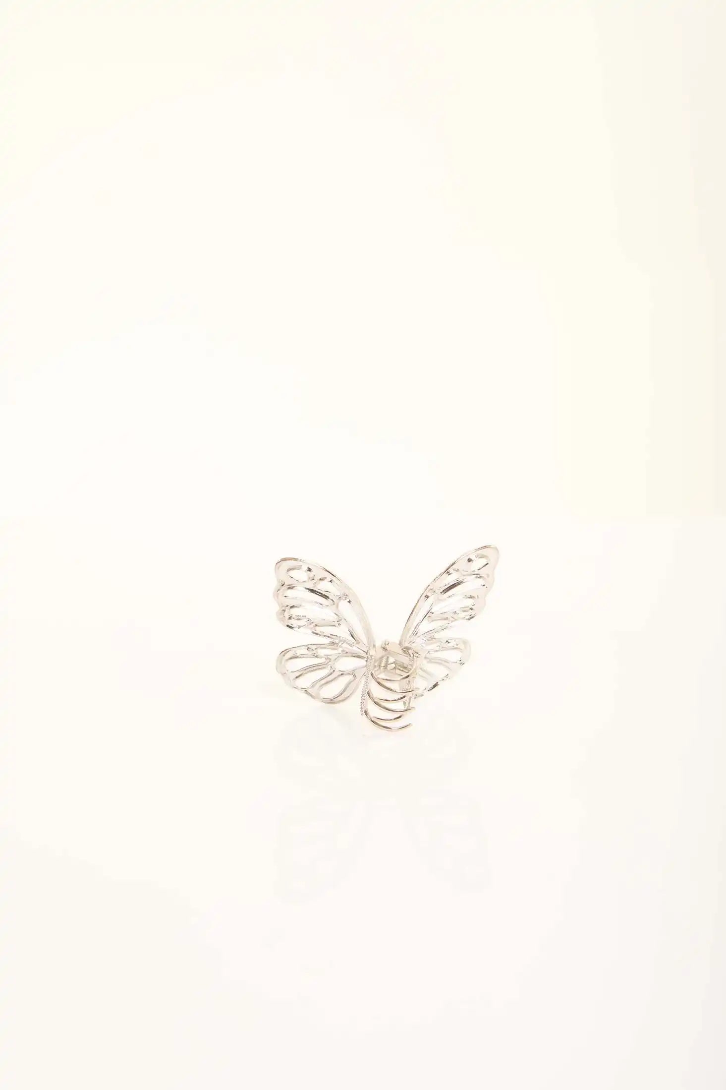 Butterfly Shaped Metal Hair Clip