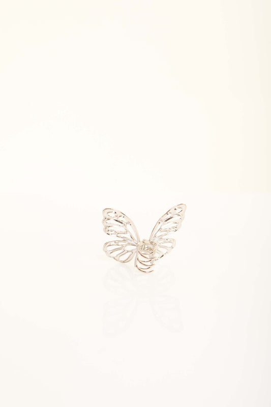 Butterfly Shaped Metal Hair Clip
