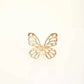 Butterfly Shaped Metal Hair Clip