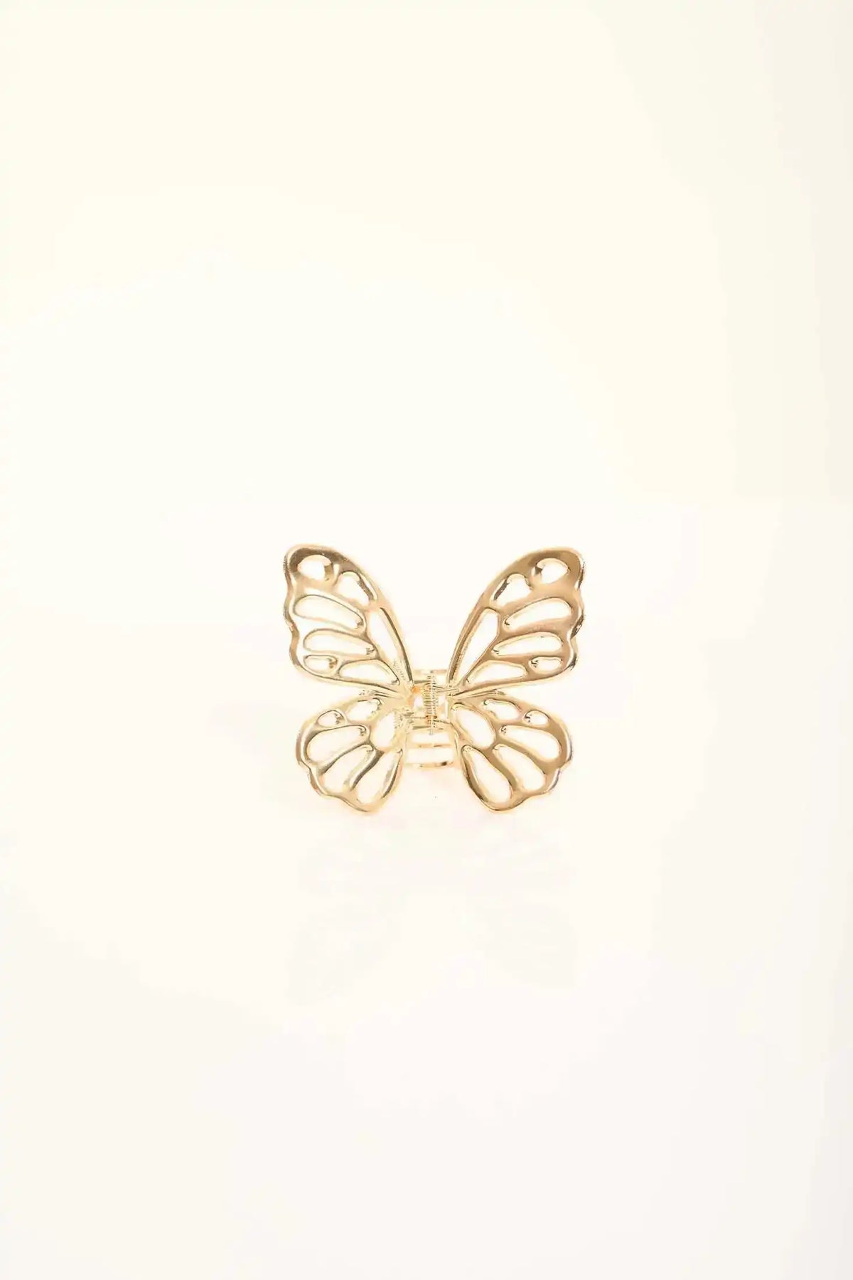 Butterfly Shaped Metal Hair Clip