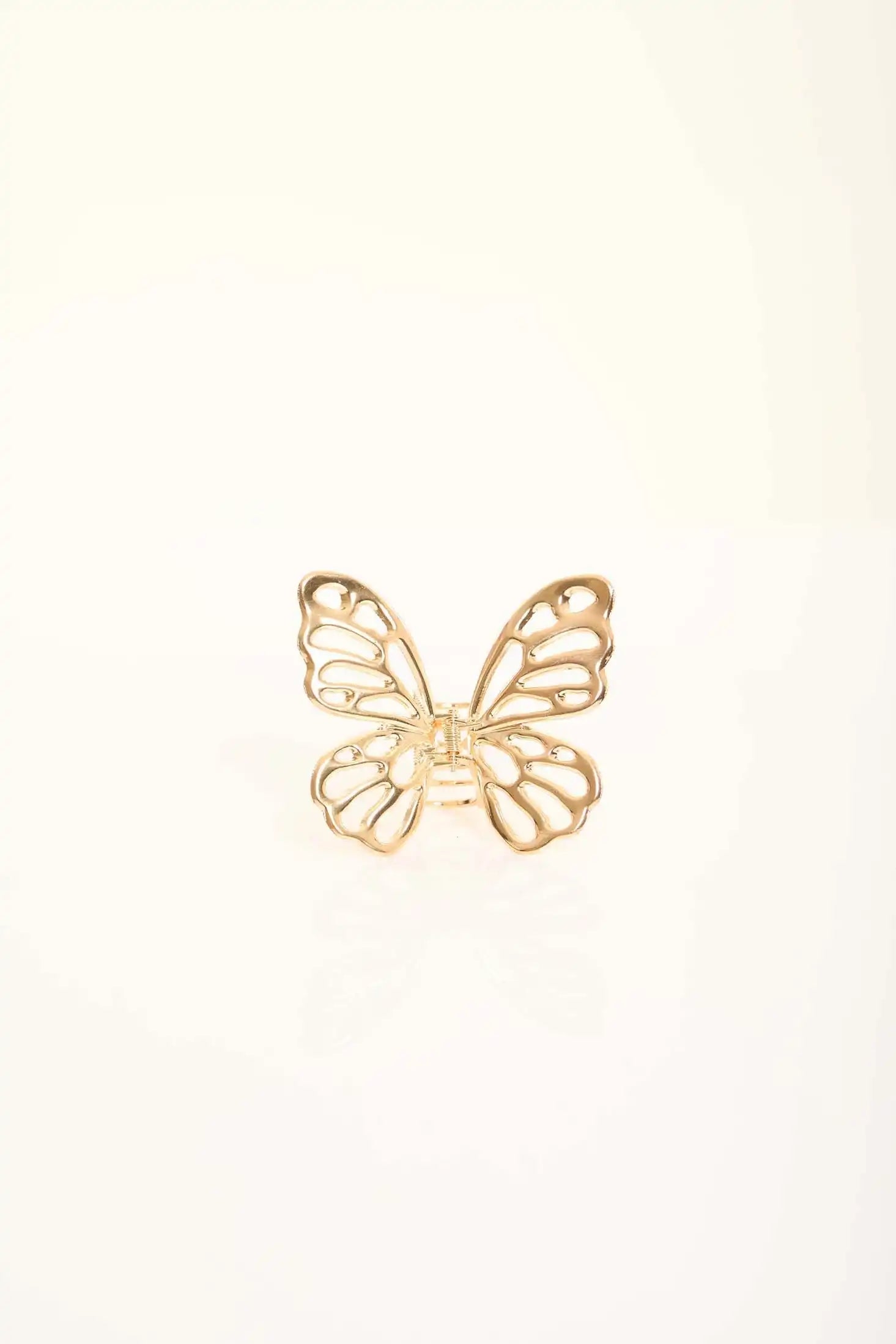 Butterfly Shaped Metal Hair Clip