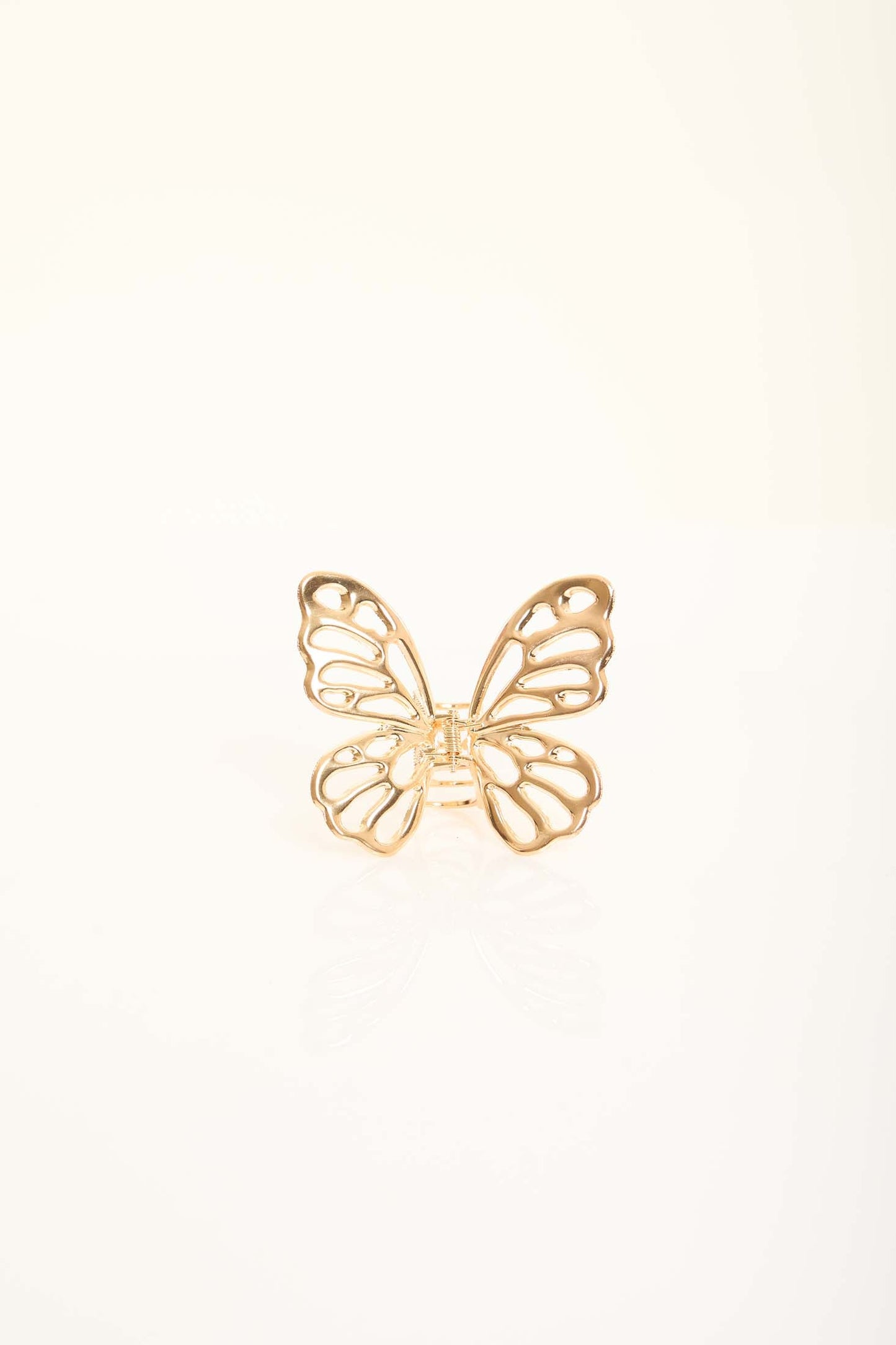 Butterfly Shaped Metal Hair Clip
