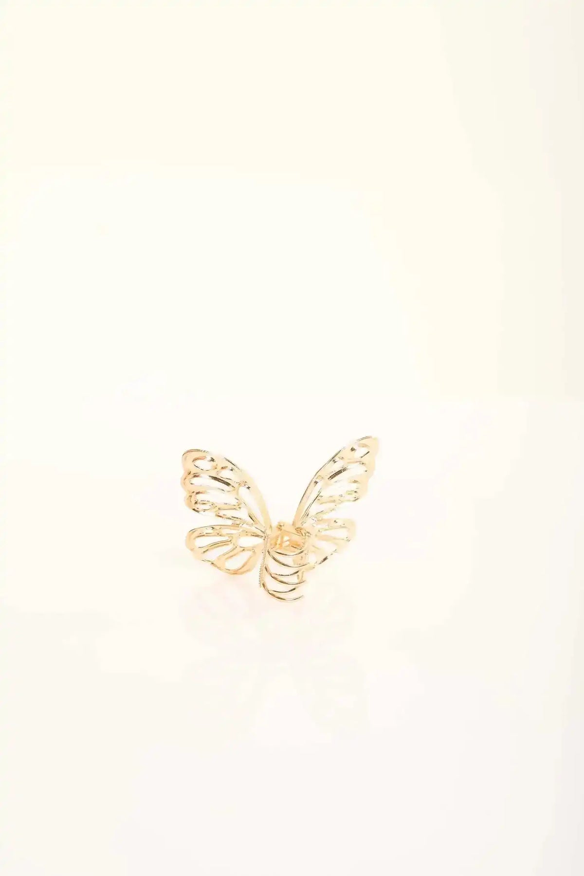 Butterfly Shaped Metal Hair Clip