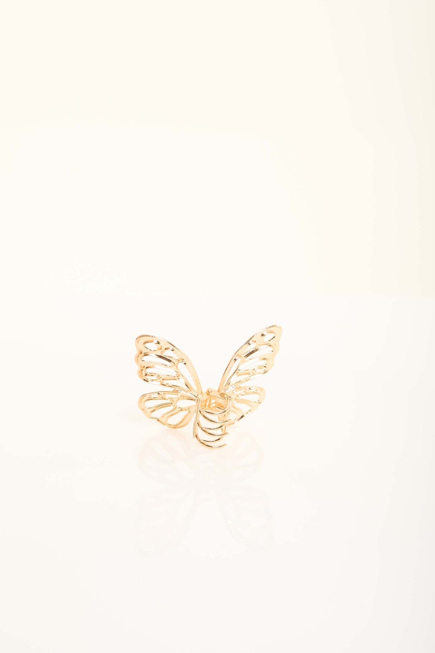 Butterfly Shaped Metal Hair Clip