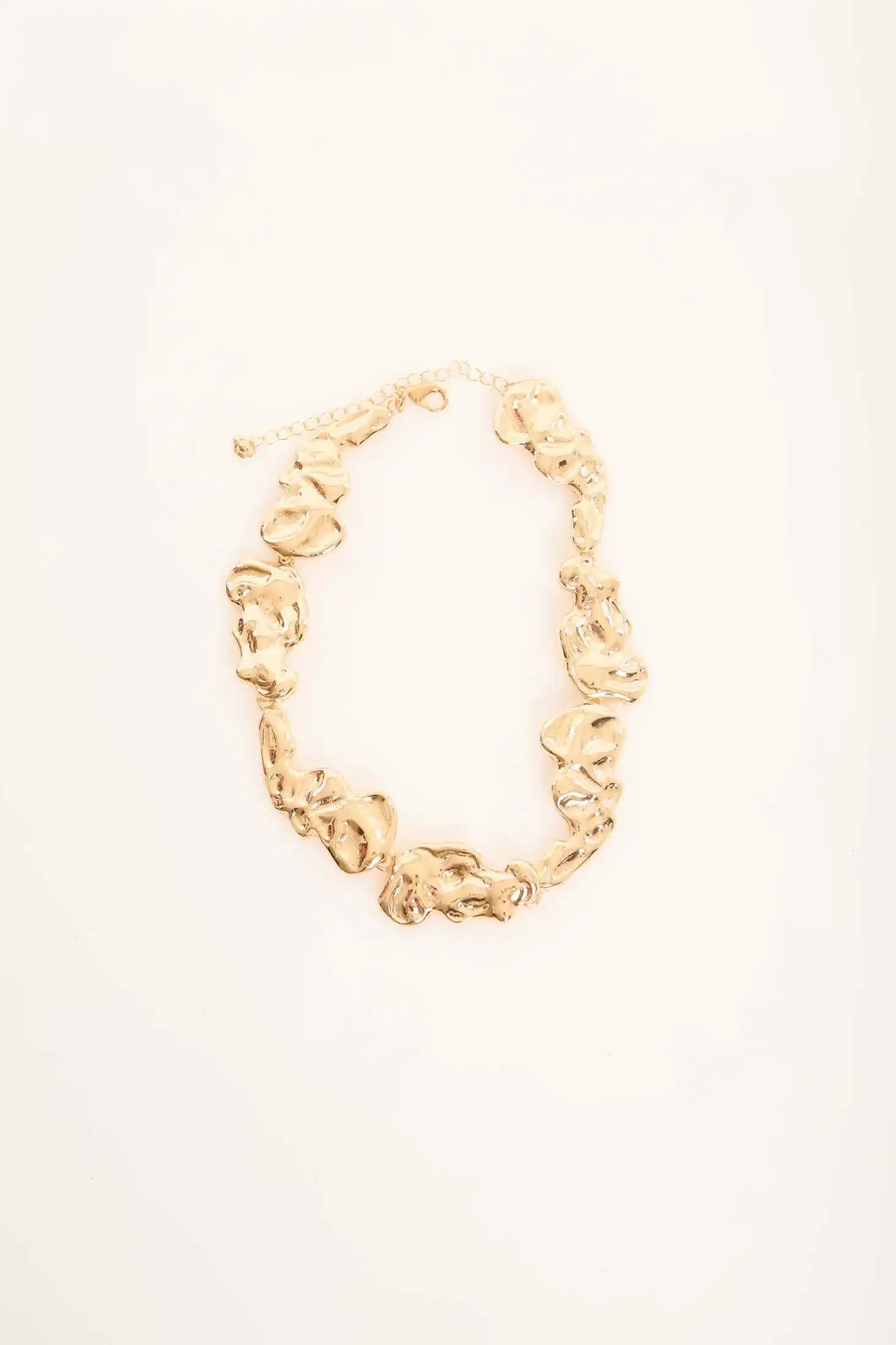 Lava-Style Statement Choker Necklace