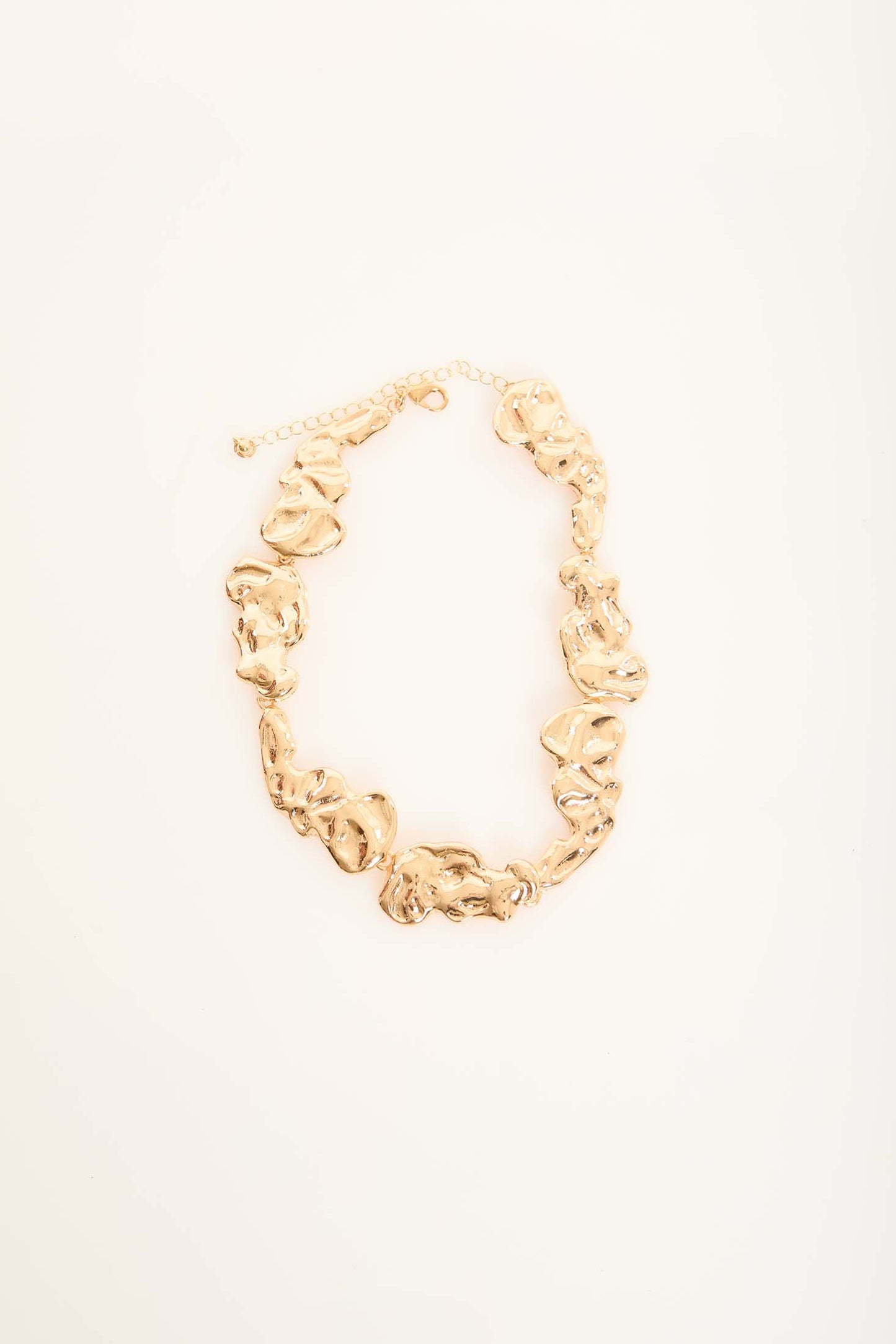 Lava-Style Statement Choker Necklace