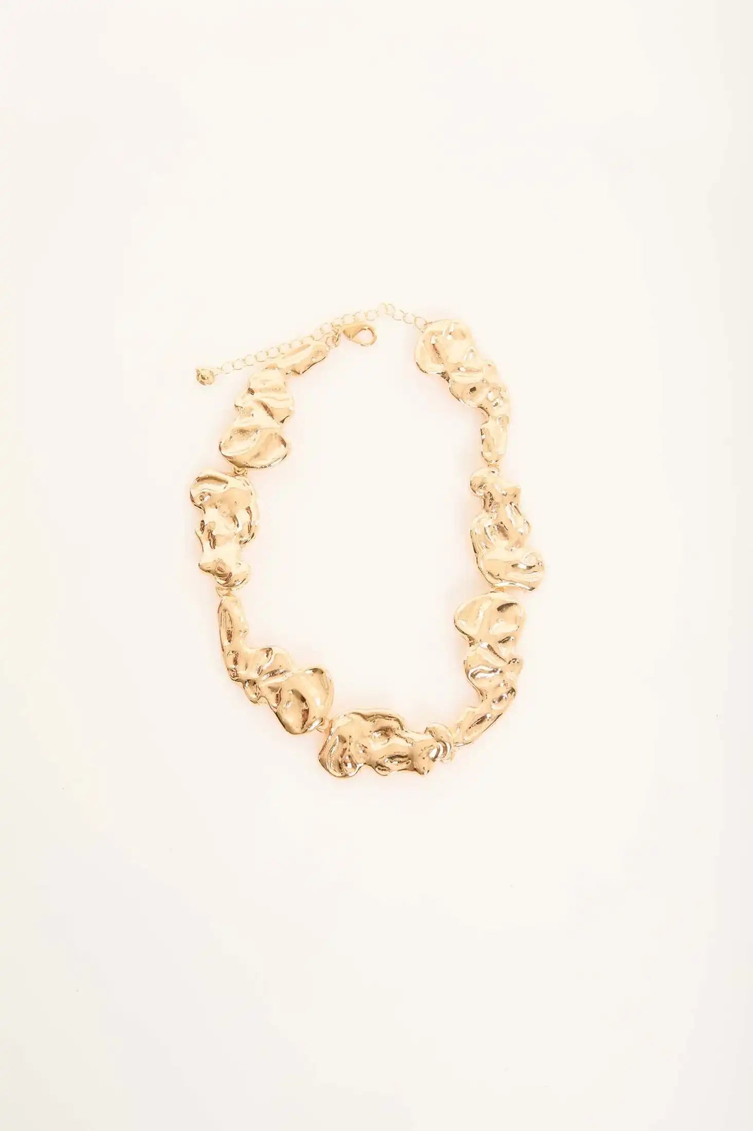 Lava-Style Statement Choker Necklace
