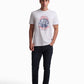 White Marine Life Cotton T-Shirt