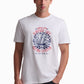 White Marine Life Cotton T-Shirt