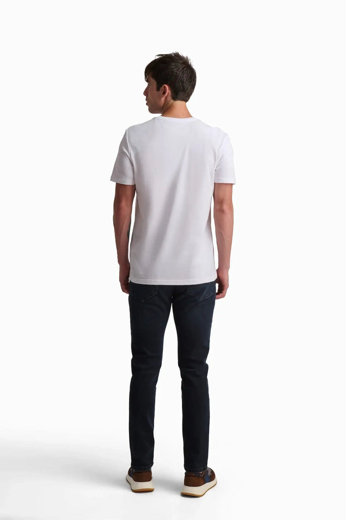 White Marine Life Cotton T-Shirt