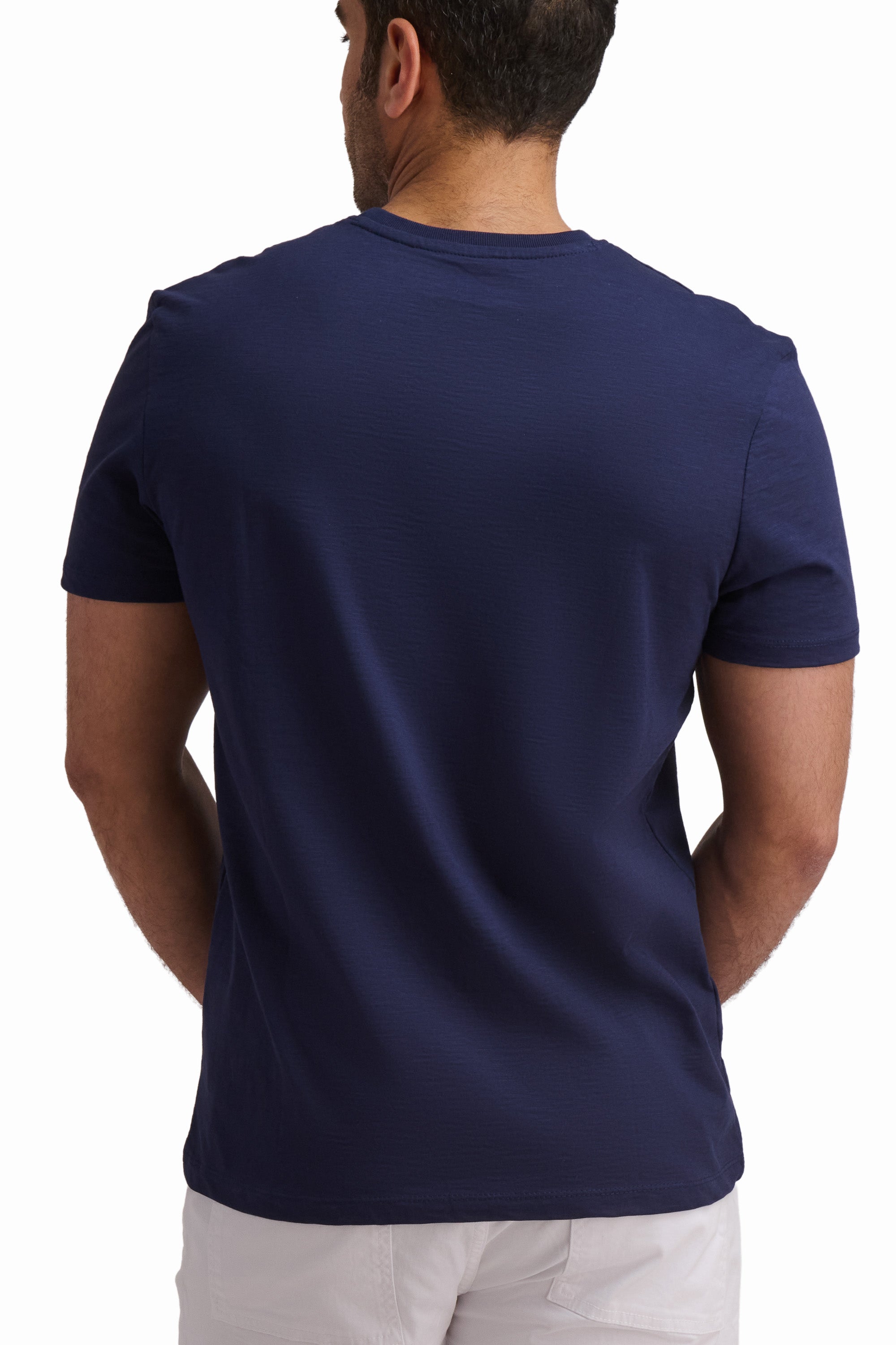 Navy Modern Fit Cotton Tee
