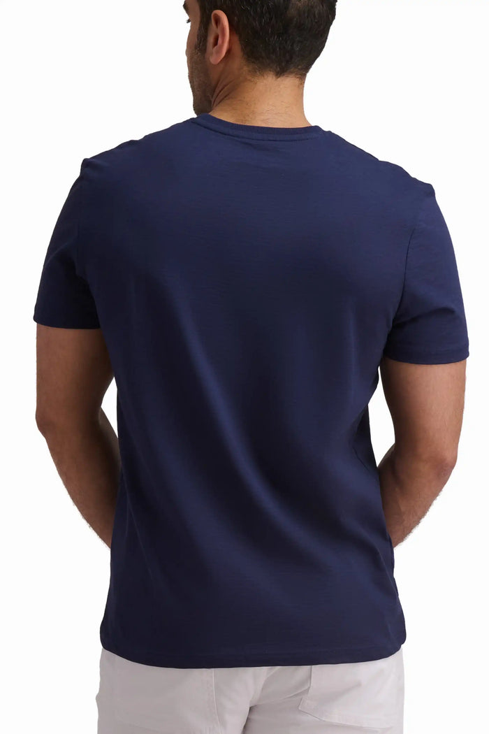 Navy Modern Fit Cotton Tee