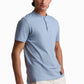 Sky Blue Cotton Henley T-Shirt
