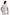 White Contrast Trim Cotton T-Shirt