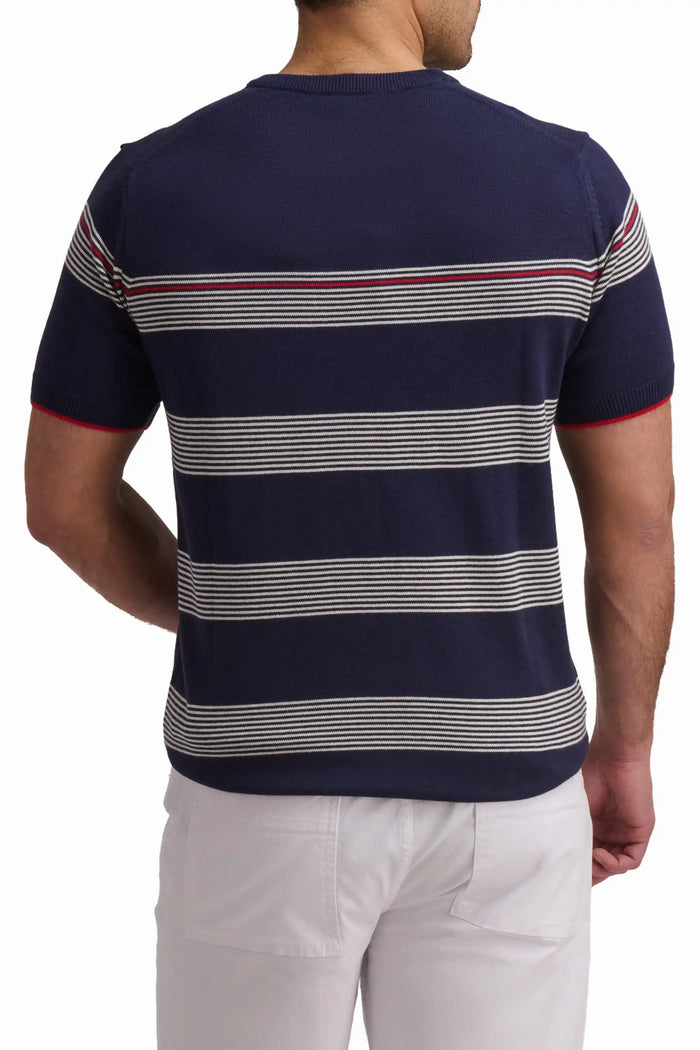 Navy Striped T-Shirt