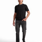 Jet Black Cotton-Modal T-Shirt