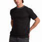 Jet Black Cotton-Modal T-Shirt