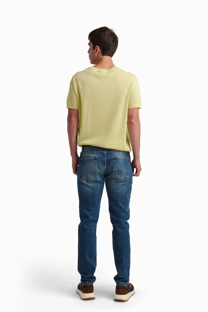 Lemon Linen Blend T-Shirt