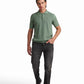 Olive Green Cotton-Modal Polo Shirt