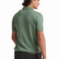 Olive Green Cotton-Modal Polo Shirt