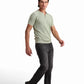 Sage Green Cotton-Modal Polo Shirt