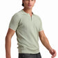 Sage Green Cotton-Modal Polo Shirt