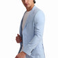 Sky Blue Linen Blend Blazer