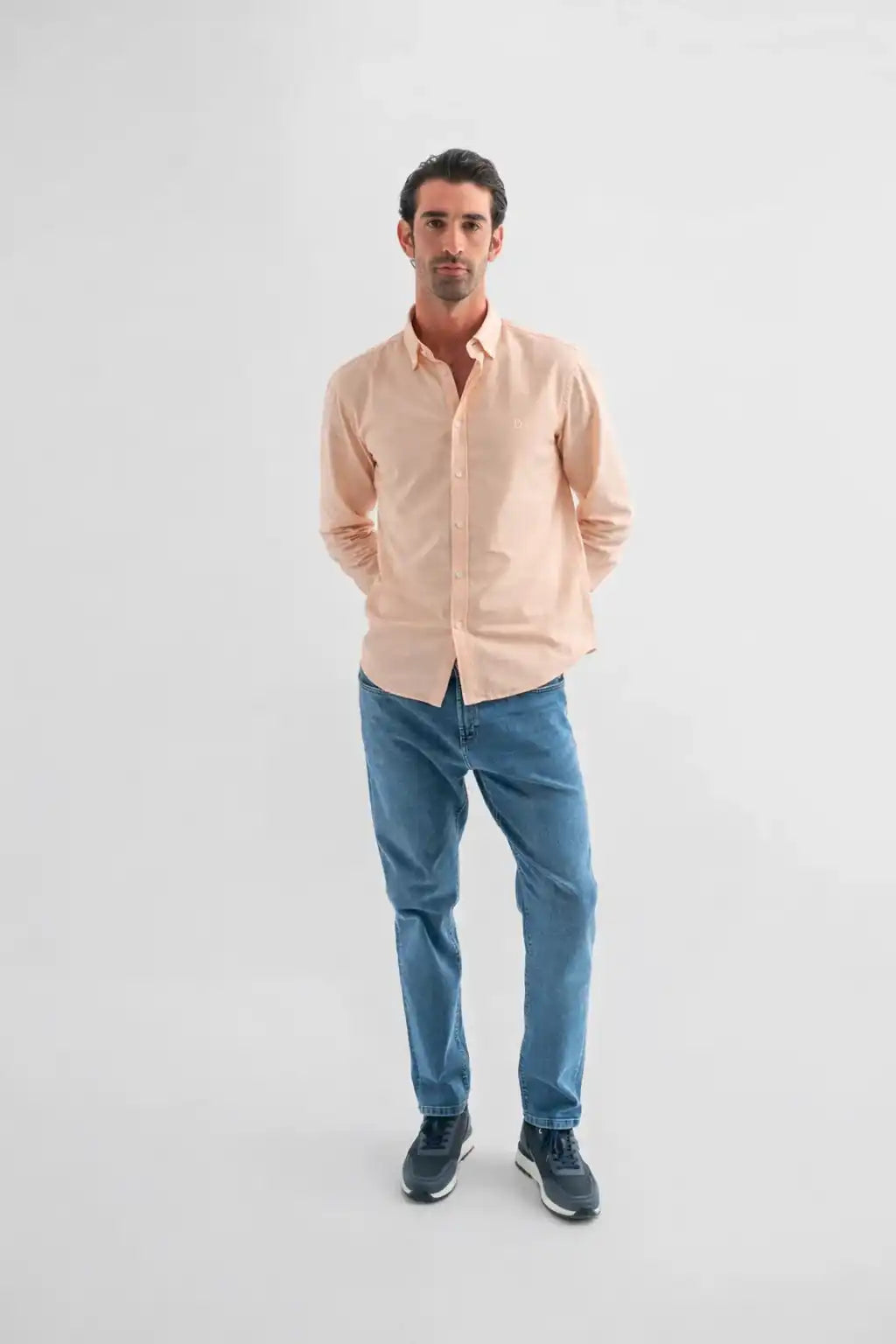 Peach Tone Cotton Shirt