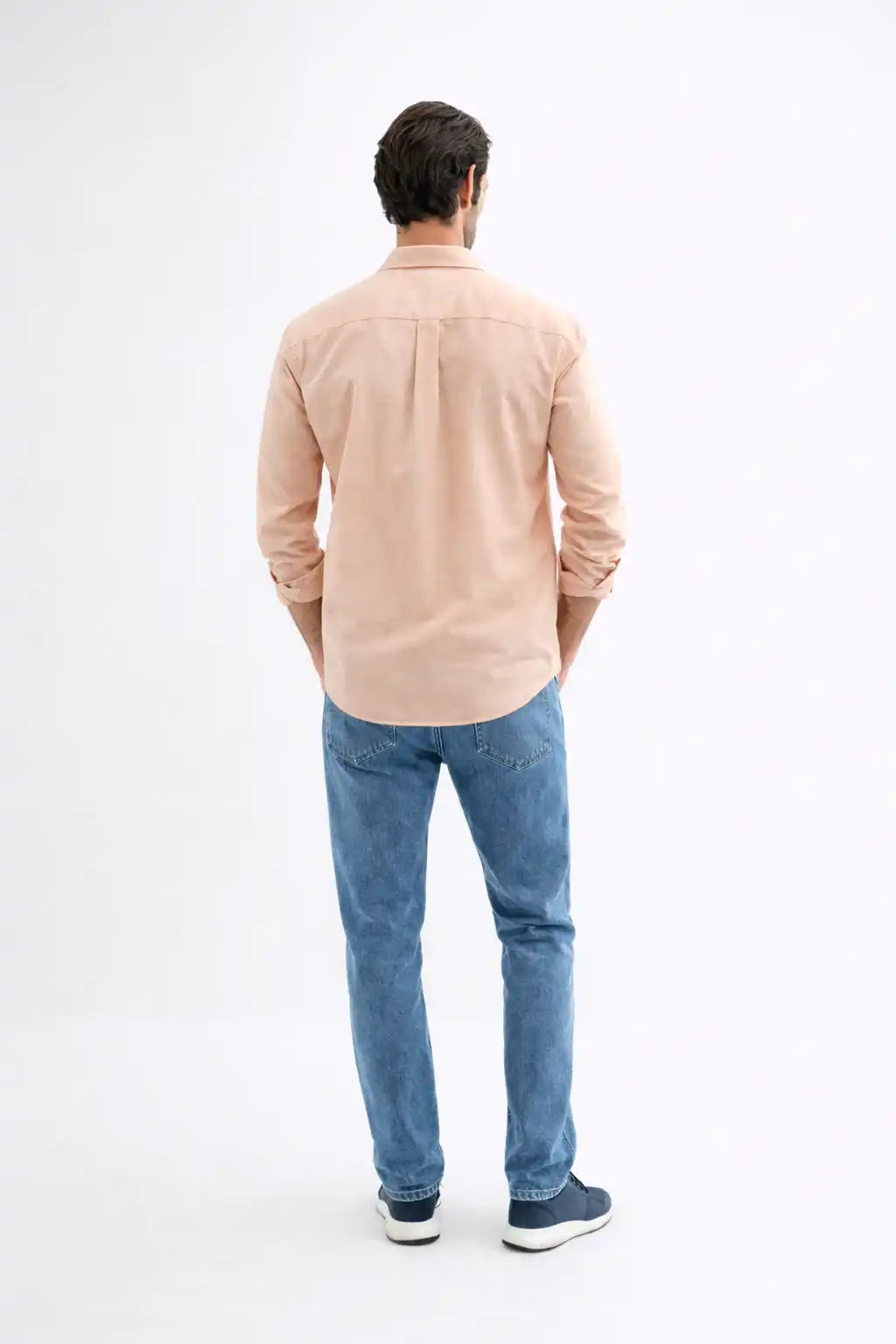 Peach Tone Cotton Shirt