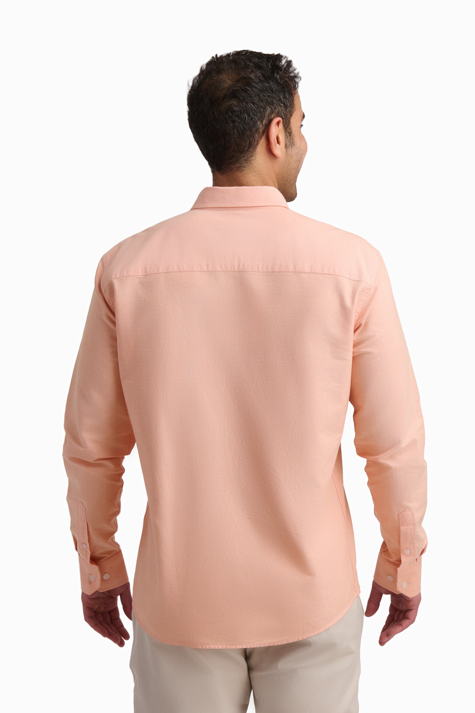 Peach Tone Cotton Shirt