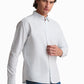 Light Blue Striped Cotton Shirt