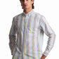Striped Linen & Cotton Shirt