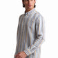 Striped Linen & Cotton Shirt