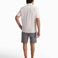 White Coastal Print Shirt