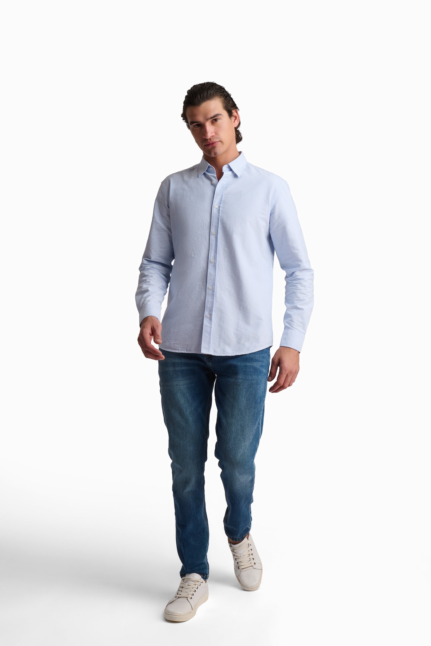 The Coastal Stand-Collar Shirt