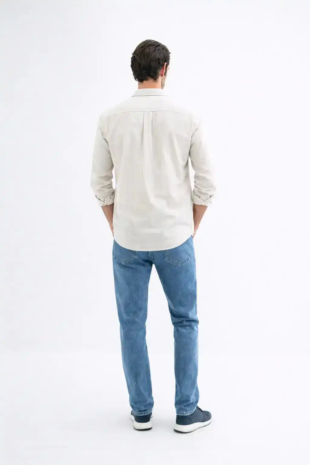 Pure Linen White Shirt